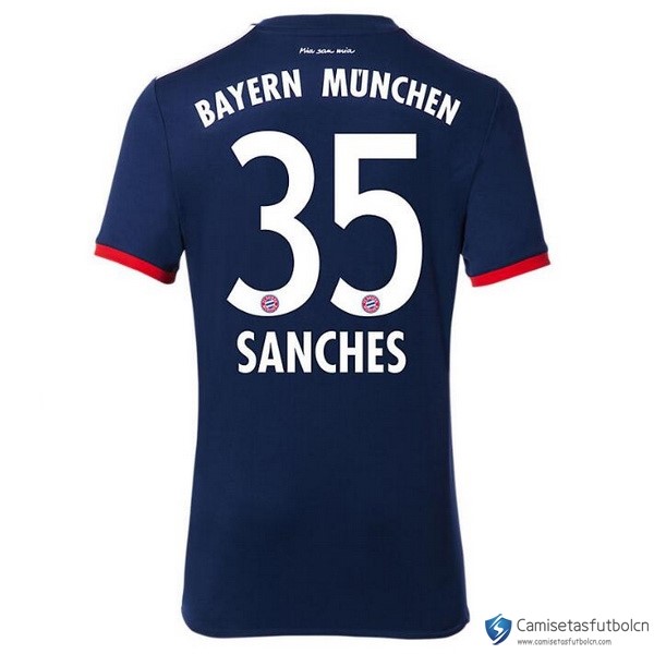 Camiseta Bayern Munich Segunda equipo Sanches 2017-18